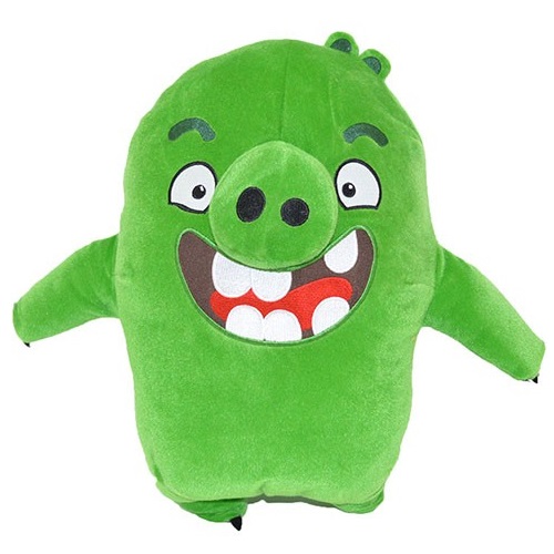 Angry Birds - Green prasa plyšová hračka (43 cm)