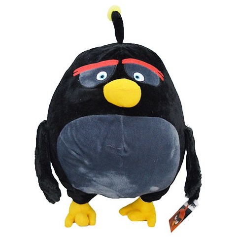 Angry Birds - Bomb plyšová hračka (35 cm)