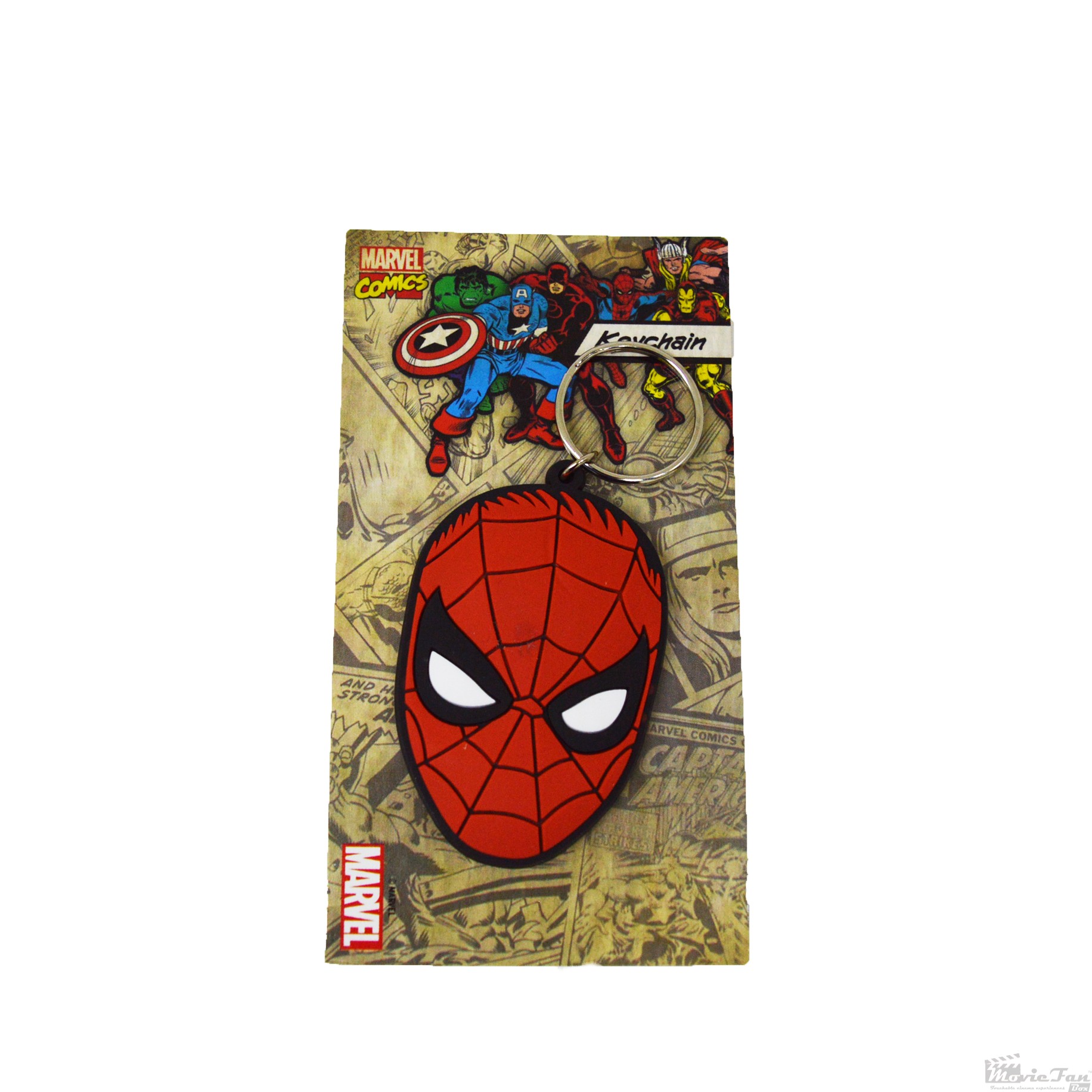 Marvel - Spider-man 2D kľúčenka (tvár)