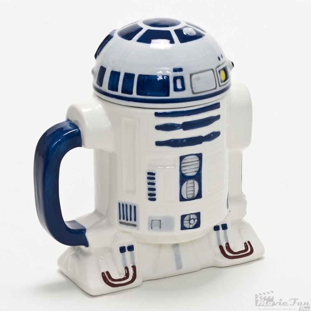 Star Wars - R2-D2 3D keramický hrnček s vekom