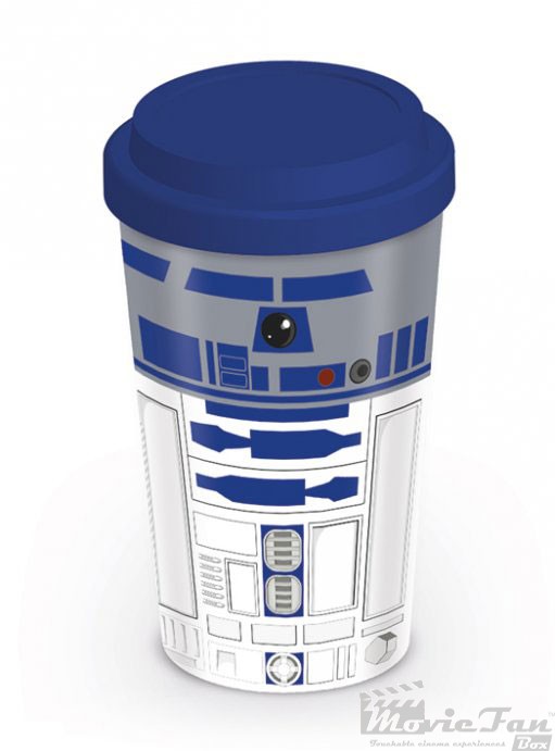 Star Wars -  R2-D2 cestovný hrnček (340 ml)