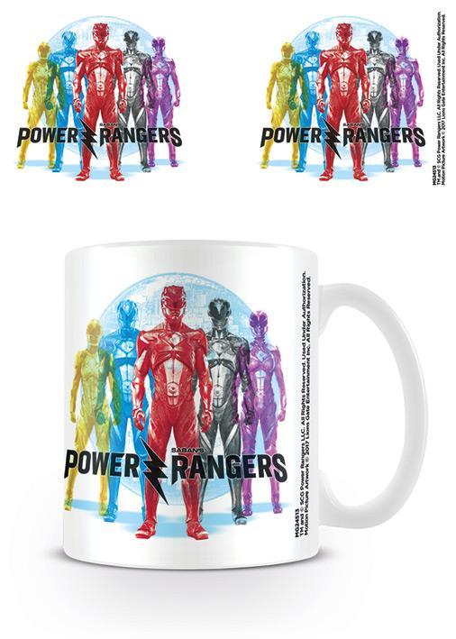Power Rangers - CMYKR hrnček (330 ml) 