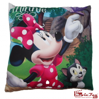 Disney - Minnie vankúš - Zábava s mačičkou (40x40 cm) 