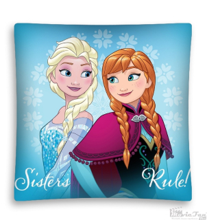 Ľadové kráľovstvo - ozdobný vankúš (40x40 cm) - Sister Rules