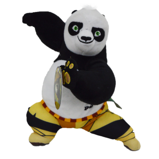 Kung Fu Panda - Po (bojujúci) plyšová hračka (24 cm)